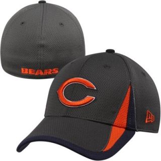 New Era Chicago Bears Training Replica 39THIRTY Flex Hat   Graphite