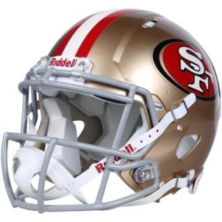 Riddell San Francisco 49ers Revolution Speed Full Size Authentic Football Helmet