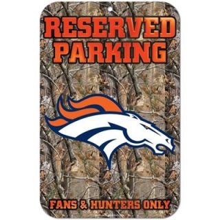Denver Broncos Realtree Camo Fans & Hunters Only Parking Sign
