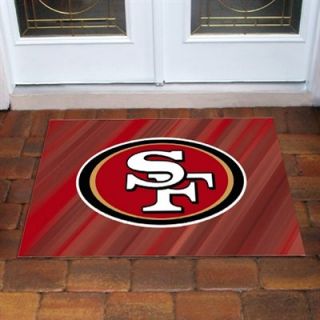 San Francisco 49ers 18 x 30 Sublimated Door Mat