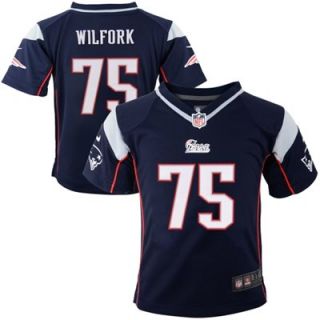 Nike Vince Wilfork New England Patriots Toddler Game Jersey   Navy Blue