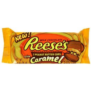 Reese's Peanut Butter Cup Filled With Caramel, 1.4 Ounce Packages (Pack of 48)  Candy  Grocery & Gourmet Food
