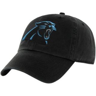 47 Brand Carolina Panthers Cleanup Adjustable Hat   Black