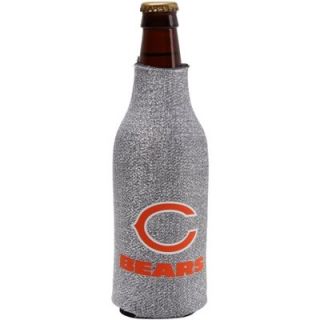 Chicago Bears 12oz. Glitter Bottle Koozie   Silver