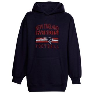 47 Brand New England Patriots Youth Pregame Pullover Hoodie   Navy Blue