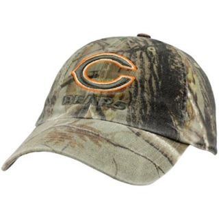 47 Brand Chicago Bears Clean Up Adjustable Hat   Realtree Camo