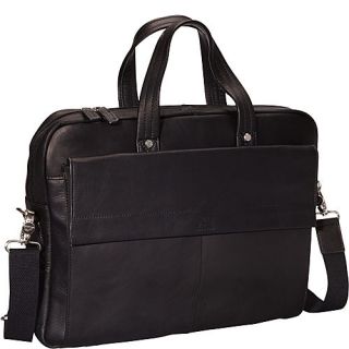Mancini Leather Goods Slim Laptop/Tablet Briefcase