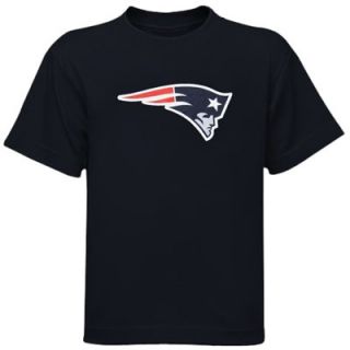 New England Patriots Youth Primary Logo T Shirt   Navy Blue