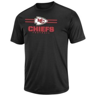 Kansas City Chiefs Short Yardage V Performance T Shirt   Black