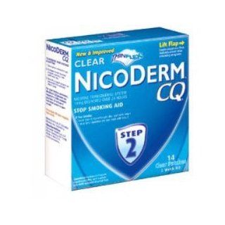 NCIODERM CQ STEP 2 14 CLEAR PATCHES EXP DATE 2/2012 Health & Personal Care