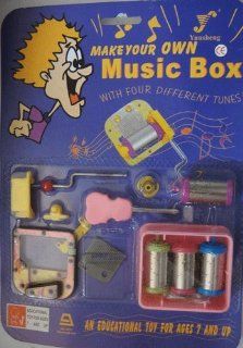 Make Your Own Music Box Four Different Tunes Toys & Games