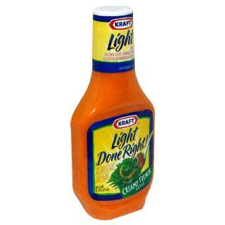 Kraft Dressing, Creamy French Style Light Done Right, 16 Ounce Bottles (Pack of 6)  Grocery & Gourmet Food
