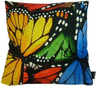 lava Butterfly Effect 18 by 18 Inch Feather Filled Pillow   Throw Pillow Covers
