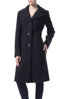 BGSD Women's Cara' Long Wool Blend Walking Coat