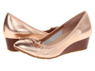 Cole Haan Air Tali Lace Wedge Rose Gold Metallic