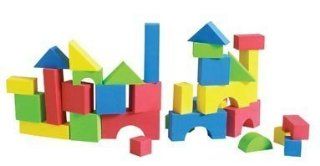 Educolor Foam Blocks, 80 Pieces Toys & Games