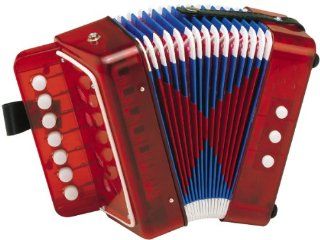 Hohner Kids UC102R Musical Toy Accordion Effect Musical Instruments