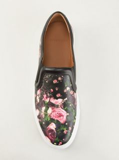 Givenchy Rose Printed Plimsoll