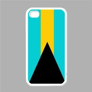 Bahamas Flag White Iphone 4   Iphone 4s Case Cell Phones & Accessories