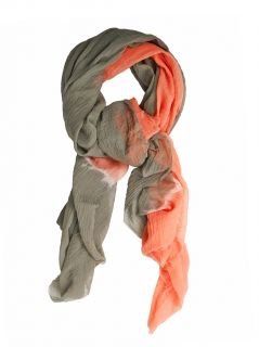 Girasole two tone cotton scarf  Dianora Salviati  MATCHESFAS
