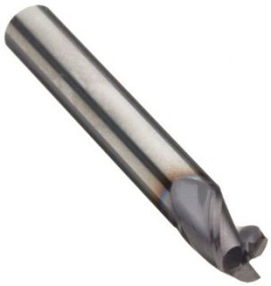 Niagara Cutter 47772 Carbide Corner Radius End Mill, Metric, AlTiN Finish, Roughing and Finishing Cut, 35 Degree Helix, 3 Flutes, 51mm Overall Length, 5mm Cutting Diameter, 5.000mm Shank Diameter, 0.2" Corner Radius