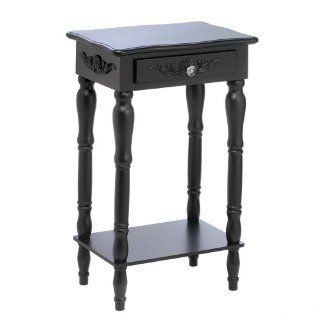 Colonial Carved Side Table   End Tables