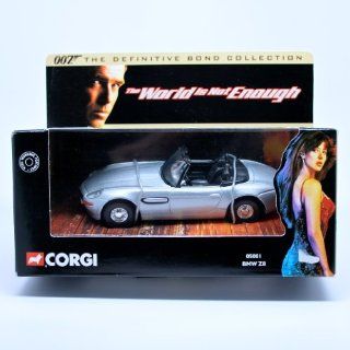 BMW Z8 * THE WORLD IS NOT ENOUGH * 2001 Corgi Classics 007 The Definitive James Bond Collection 136 Scale Die Cast Vehicle Toys & Games