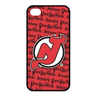 FAMOUS NHL TEAM New Jersey Devils LOGO IPHONE 4/4S CASE Cell Phones & Accessories