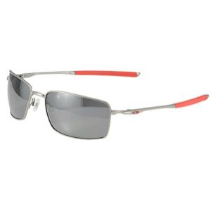 Oakley Square Wire Sunglasses   Mens   Casual   Accessories   Carbon/Chrome Iridium