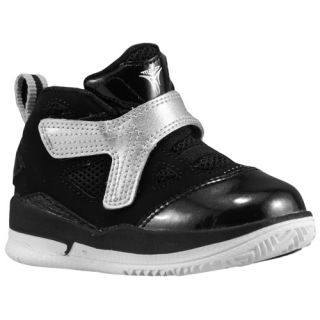 Jordan Melo M9   Boys Toddler   Basketball   Shoes   Black/White/Metallic Silver