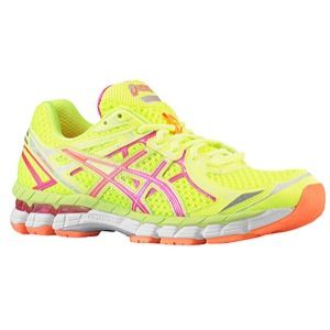 ASICS GT   2000 V2   Womens   Running   Shoes   Flash Yellow/Hot Pink/Orange Clown Fish
