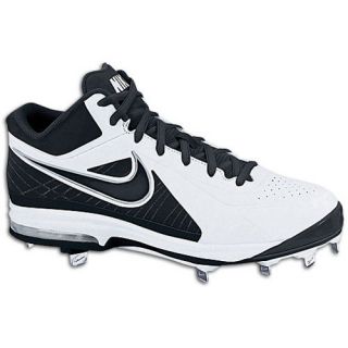 Nike Air Max MVP Elite 3/4 Metal   Mens   Baseball   Shoes   White/White/Black