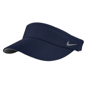 Nike Team FB Sideline Dri Fit Visor   Mens   For All Sports   Accessories   Navy/Grey