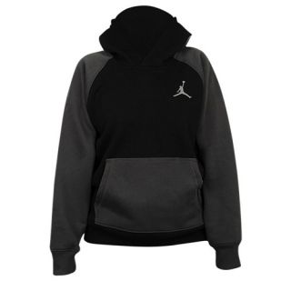 Jordan Flight Minded Hoodie   Boys Grade School   Basketball   Clothing   Black/Anthracite/Cement Grey