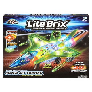 Lite Brix Lite Brix Super Jet Fighter