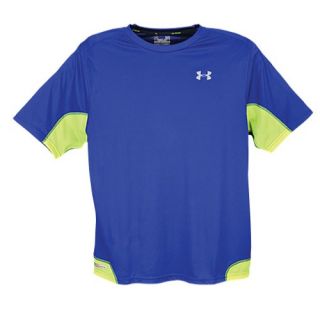 Under Armour HeatGear Flyweight Run T Shirt   Mens   Running   Clothing   Hyper Green/Hyper Green/Reflective