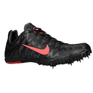 Nike Zoom Maxcat 4   Mens   Track & Field   Shoes   Black/Dark Charcoal/Atomic Red