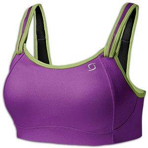 Moving Comfort Fiona High Impact Sports Bra   Womens   Basketball   Clothing   Violet/Lime