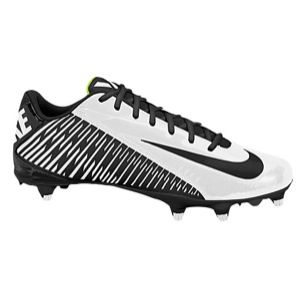 Nike Vapor Strike 4 Low D   Mens   Football   Shoes   White/Black/Volt