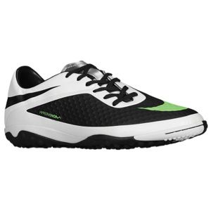 Nike Hypervenom Phelon TF   Mens   Soccer   Shoes   Black/White/Metallic Silver/Neo Lime
