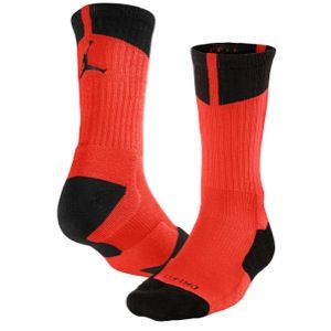 Jordan AJ Dri Fit Crew Socks   Mens   Basketball   Accessories   Infrared 23/Black