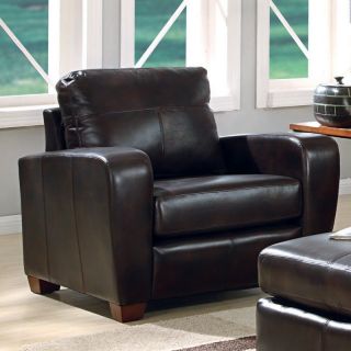 Charles Schneider Hemmingway Bark Leather Chair   Leather Club Chairs