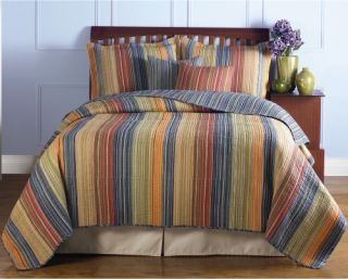 Greenland Home Fashions Katy   Quilt Set with Bonus 16 in. Pillow   Bedding Sets