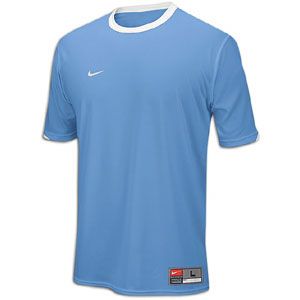 Nike Tiempo S/S Jersey   Boys Grade School   Soccer   Clothing   Light Blue/White/White