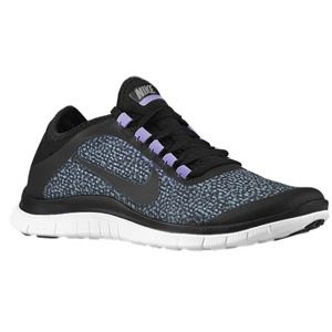Nike Free 3.0 V5 Ext   Womens   Running   Shoes   Black/Black/Atomic Violet/White