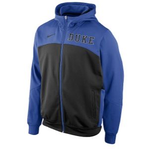 Nike College Therma Fit Full Zip Hoodie   Mens   Basketball   Clothing   Duke Blue Devils   Game Royal