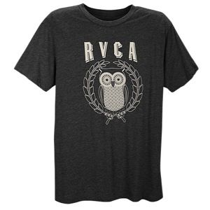 RVCA Owl Short Sleeve T Shirt   Mens   Casual   Clothing   Almond Tea