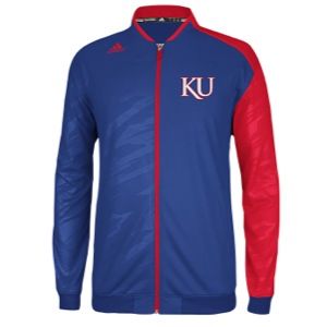 adidas College On Court Warm Up Jacket   Mens   Basketball   Clothing   Kansas Jayhawks   Multi