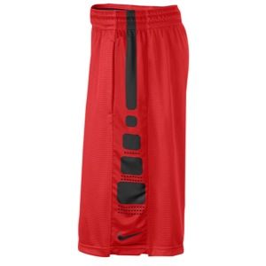 Nike Elite Stripe Shorts   Mens   Basketball   Clothing   University Red/Black