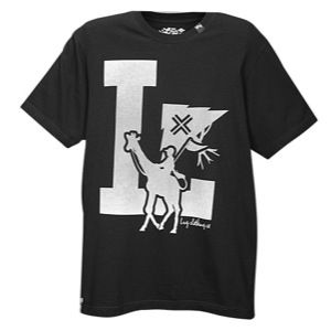LRG Giraffe Rider S/S T Shirt   Mens   Casual   Clothing   Black
